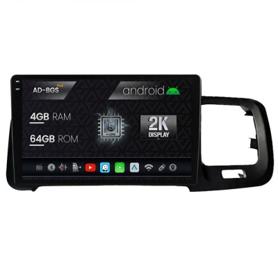 Navigatie 2K Volvo S60 (2010-2015), Android OS, S-Quadcore 4GB RAM + 64GB ROM, 9.5 Inch - AD-BGS90042K+AD-BGRKIT401 foto