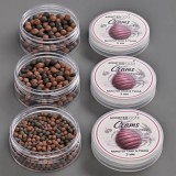 Wafters ADDICTED CARP BAITS Clams Monster Crab Pruna, Maro &amp; Negru, 3mm, 20g