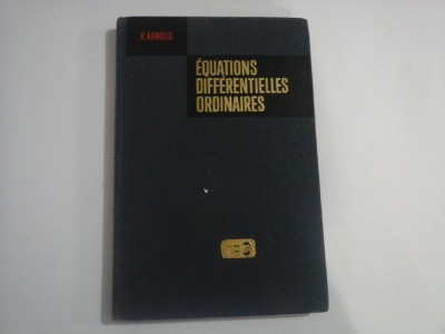 ECUATIONS DIFFERENTIELLES ORDINAIRES - V. ARNOLD foto