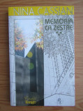 Nina Cassian - Memoria ca zestre (volumul 3 III) 1985-2005 poeta exil Ed. Tango