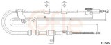 Cablu frana de parcare Hyundai Santa F&eacute; I Motor 2.0, 2.0 CRDi, 2.0 CRDi 4x4, 2.0 CRDi tractiune integrala, 2.4 16V, 2.4 16V 4x4, 2.7 V6 4x4, parte