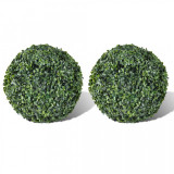 Cumpara ieftin Set arbuști ornamentali artificiali 27 cm 2 buc, vidaXL