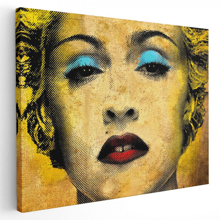 Tablou Madonna cantareata 2267 Tablou canvas pe panza CU RAMA 20x30 cm