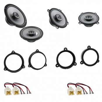 Pachet complet fata si spate pentru Logan I cu boxe Hertz foto