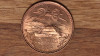 Mexic -bijuterie cupru rosu / red- 20 centavos 1964 UNC - piramida Teotihuacan, America Centrala si de Sud