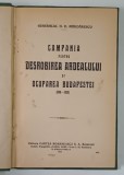 CAMPANIA PENTRU DESROBIREA ARDEALULUI si OCUPAREA BUDAPESTEI de G. D. MARDARESCU , 1921