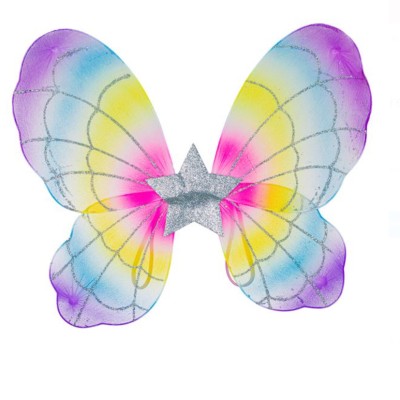 Aripi de fluture, curcubeu, 42 cm foto
