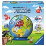 Puzzle 3D - Globul Pamantesc - 72 piese | Ravensburger