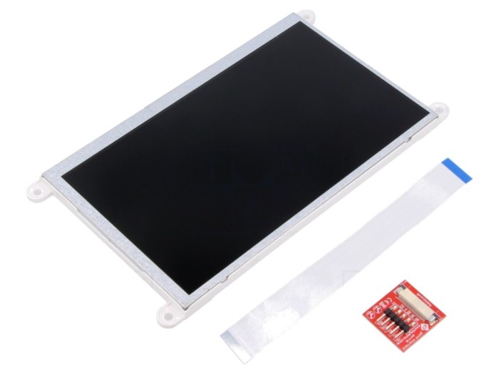 Display TFT 7" 800x480 LED