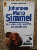Johannes Mario Simmel GOTT SCH&Uuml;TZT DIE LIEBENDEN