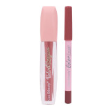 Set 2 in 1 Lip Gloss &amp; Color Liner Kiss Beauty #04