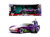 MASINUTE METALICA CHEVY CORVETTE STINGRAY 2009 SI FIGURINA JOKER SCARA 1:24, Jadatoys - Batman