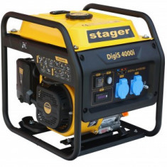 Stager DigiS 4000i Generator digital invertor open-frame 4kW, monofazat, benzina - 6960270420608