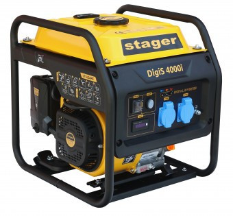 Stager DigiS 4000i Generator digital invertor open-frame 4kW, monofazat, benzina - 6960270420608 foto