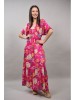 ROCHIE LUNGA BOHO CHIC MULTICOLORA INDIAN BUJORI ARLENA S-M Fucsia