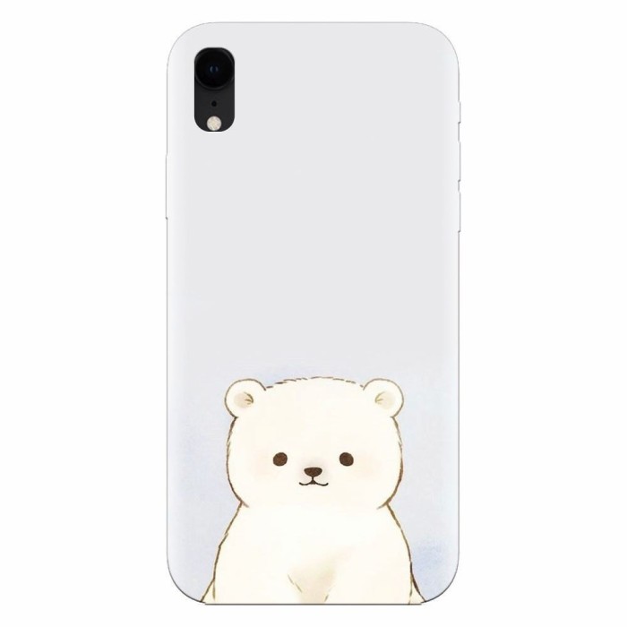 Husa silicon pentru Apple Iphone XR, Bear