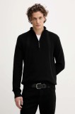 G-Star pulover de bumbac culoarea negru, D26726.C868