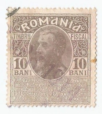 *Romania, lot 1112 cu 1 timbru fiscal comercial, 1911, oblit. foto