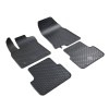 Covoare Cauciuc Interior Dacia Logan 3 (2020-2024) cu Bordura, Set 4 Bucati, Negre, Anti-Alunecare, Umbrella