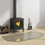 Cumpara ieftin Placa de sticla pentru semineu Transparent 120 x 60 cm Sticla