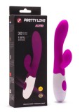 Vibrator Rabbit Alvis, Violet, 21 cm, Pretty Love