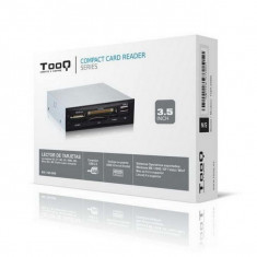 Cititor Intern de Carduri TooQ TQR-208B 3?&amp;amp;quot; USB 2.0 Micro SD/M2 Argintiu Negru foto