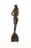 Femeie nud-statueta erotica din bronz BE-16, Nuduri