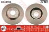 Disc frana JAGUAR XJ (NAW, NBW) (1996 - 2003) TRW DF4219S