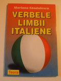 VERBELE LIMBII ITALIENE de MARIANA SANDULESCU , 1998