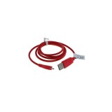 Cablu de date usb 2.0 la micro usb, Rosu, 95 cm