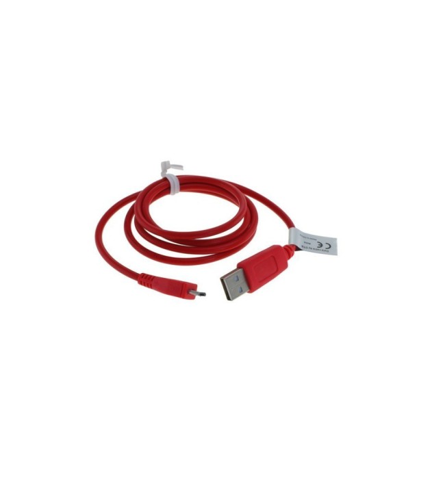 Cablu de date usb 2.0 la micro usb, Rosu, 95 cm