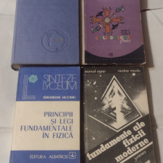 LOT 4 CARTI FIZICA~DICTIONAR DE FIZICA+CALEIDOSCOP FIZIC+FUNDAMENTE ALE FIZICI..