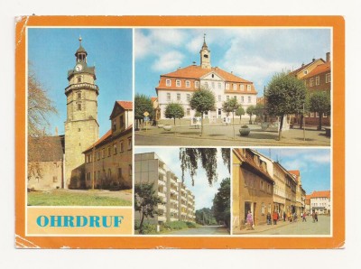SG1 - Carte Postala - Germania - DDR - Ohrdruf ( Kr. Gotha ), Circulata 1986 foto