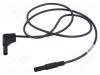 Cablu de măsurare Hirschmann T&amp;M 16A 1kV 1m negru