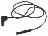 Cablu de măsurare Hirschmann T&amp;M 16A 1kV 1m negru