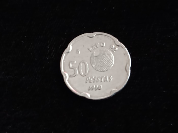 M3 C50 - Moneda foarte veche - 50 ptas - Spania - 1990