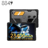 Cumpara ieftin Tableta PC Unihertz 8849 Pad Tank Ultra, Black, Proiector Video 260 lumeni, 5G, 10.95 FHD+, 120 Hz, Android 15, 32GB RAM (16GB + 16GB extensibili), 51