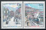 Monaco 1984 Mi 1649/50 MNH - Monte Carlo și Monaco &icirc;n Belle Epoque (1870-1925), Nestampilat