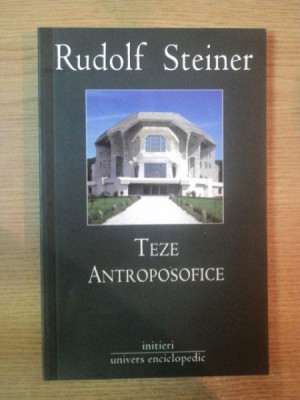 TEZE ANTROPOSOFICE de RUDOLF STEINER , 2006 foto