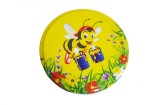 Set 50 capace, model miere de albine, pentru borcane, FI 82 mm, multicolor, Gimihome