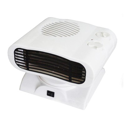 Aeroterma Elbee FH-01, 2000 W, LED, termostat, design compact, Alb foto