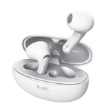 Cumpara ieftin Casti Trust Yavi wireless earph., alb