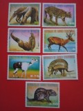 GUINEA ECUATORIALĂ, FAUNA - SERIE COMPLETĂ MNH