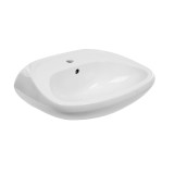 Lavoar suspendat Basic 4163 90 01, alb, rotunjit, 57 cm