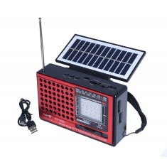 Radio Multifunctional elSales ELS-NS-1588U, Incarcare Solara, Port USB, Slot SD Card, Dimensiuni Reduse,