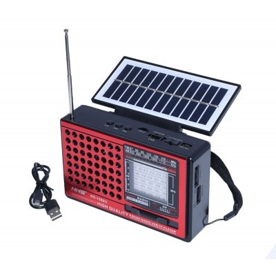Radio Multifunctional elSales ELS-NS-1588U, Incarcare Solara, Port USB, Slot SD Card, Dimensiuni Reduse, foto