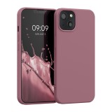Husa pentru iPhone 13, Silicon, Roz, 55948.167, Carcasa, Kwmobile