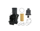 Carcasa filtru ulei Audi A1 8X 2010-2018 A3 8P 2003-2015 A4 B7 2004-2008 A6 C6 2004-2011 TT; Seat Altea Altea XL Exeo Leon 1P, Toledo III 5P; Skoda O, Rapid