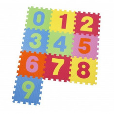 Covor puzzle din spuma Numbers 10 piese foto