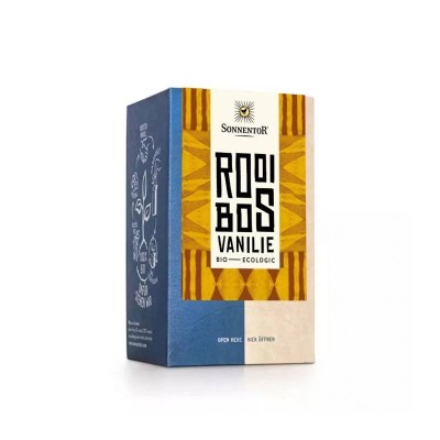 Ceai rooibos vanilie eco 18dz sonnentor foto